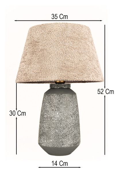 Hmydesign Granvera Handmade Decorative Ceramic Lampshade