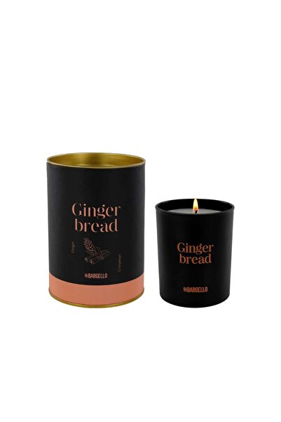 Bargello Gingerbread Dekoratif Bardak Mum 180 gr - Mnmsmg