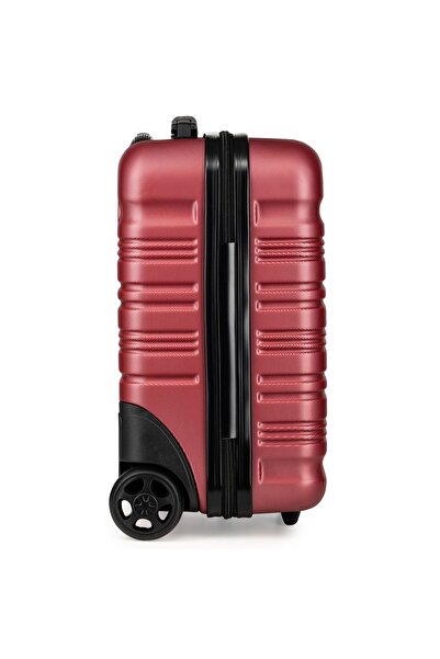 zagatto Troler Cabina, Rosu, 40x30x20cm, Troller, Bagaj de mana avion, Wizz Air/ Ryanair, ABS, ZG508