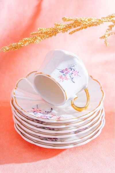 ACAR Isabella 6-Piece Coffee Cup Set Ykg-05988