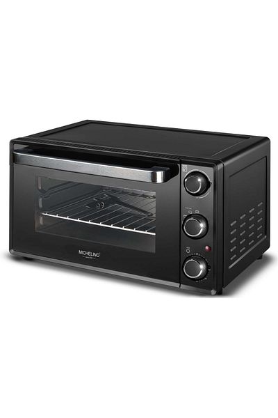 Michelino Cuptor Electric 20537, 32 Litri, 1500 W, 100°c - 230°c, Temporizator 60 Minute