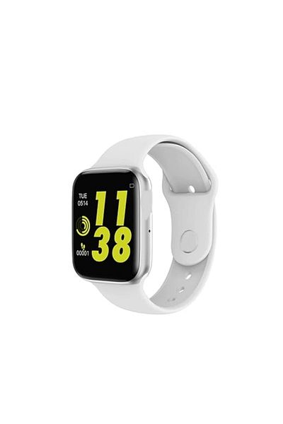 MACON IWO 8 Sport Smart Watch – Fitness Tracker with Heart Rate Monitor – White