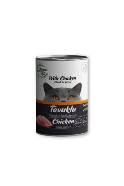 natura Eco Pet Tavuklu Yetişkin Konserve Kedi Maması 400 Gr.