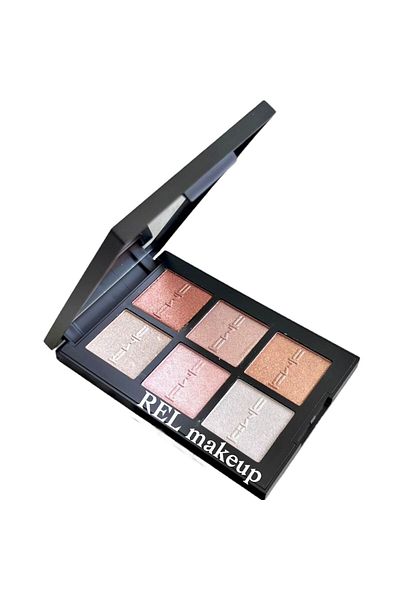 KWK 6-Color Highlighter - Luxurious Glow with a Soft Touch