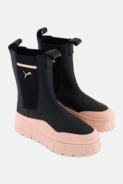 Puma حذاء تشيلسي سهل الارتداء من مايز ستاك للنساء للأنشطة الخارجية، أسود