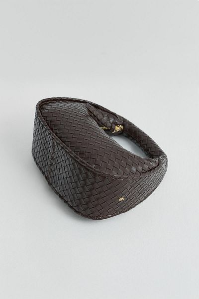 Suud Collection Brown Joli Mini Leather Bag