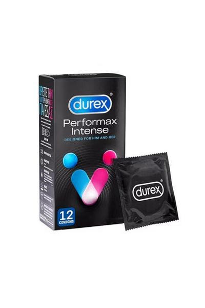 Durex Prezervative , Performax Intense, 12 Bucati