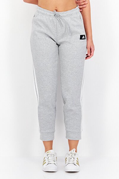 adidas Women Regular Fit Training Sweatpants, Grey Heather