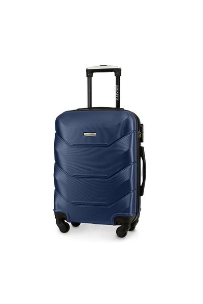 zagatto ® Troler de cabină Zg504 Abs, 35l, 55x40x20 cm, albastru deschis, compatibil cu Ryanair/Wizz Air