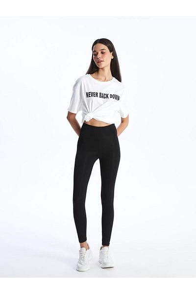 LC Waikiki Leggings drepte pentru femei, cu talie elastică, extra strâmți (S4)