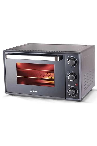 Schafer Cuptor Electric Cu Convectie 74346, 52 Litri, 2000w, 100°c-230°c, Temp. Reglabila, Iluminare