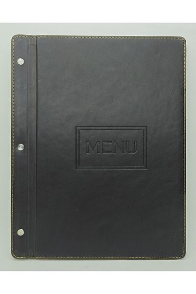 ankara menü Coffee Color A4 Menu 5 Sheets