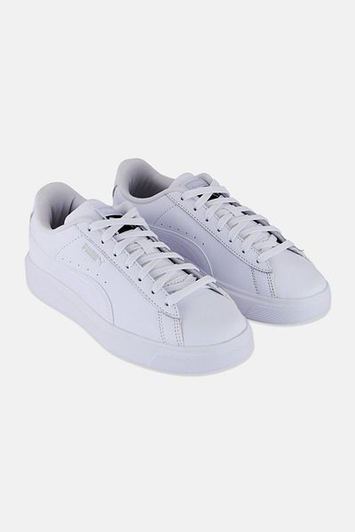 Puma Women Lajla Clean Bianco Lace Up Outdoor Shoes, White