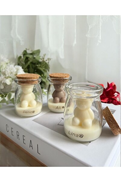 Glowria Mantar Kapaklı Kavanoz Bebek Hediyelik | Lüks Mum Bebek Hediyeliği | ...