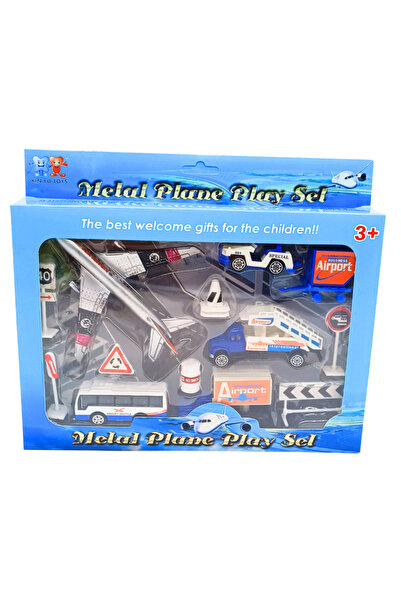 CanEm Kutulu Metal Havalimanı Seti