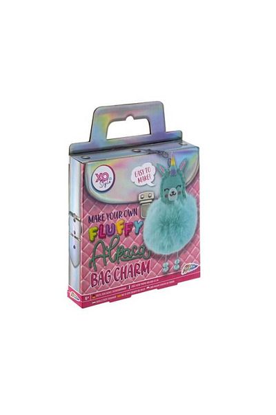 GRAFİX Set de brelocuri creative pufoase - Alpaca