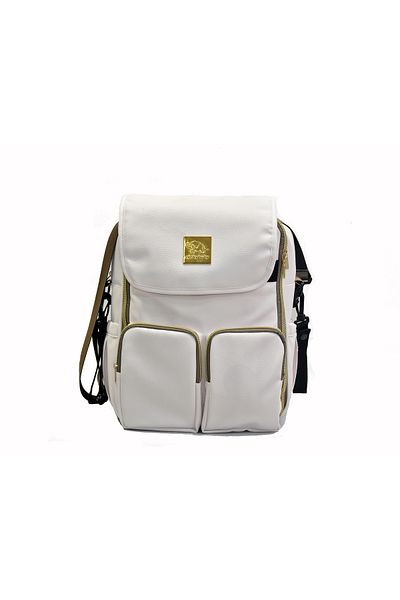 elphybaby MB013 multi-purpose, large-capacity, bacteria-resistant, shoulder strap leather shoulder bag MB013
