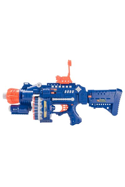 ACTION ONE Pusca electrica Fighter, semi-automata pentru copii, albastru