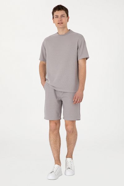 U.S. Polo Assn. Men's Dark Gray Knitted Shorts 50308794-Vr080