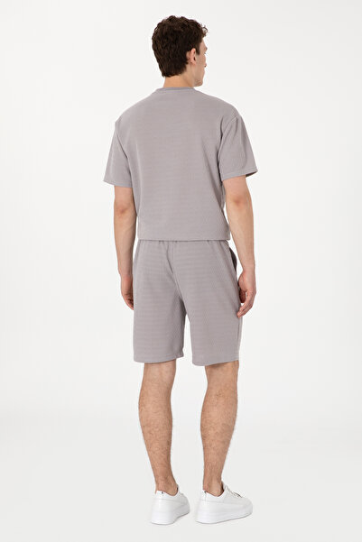 U.S. Polo Assn. Erkek Koyu Gri Örme Şort 50308794-VR080