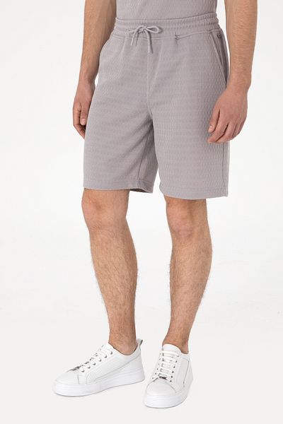 U.S. Polo Assn. Men's Dark Gray Knitted Shorts 50308794-Vr080