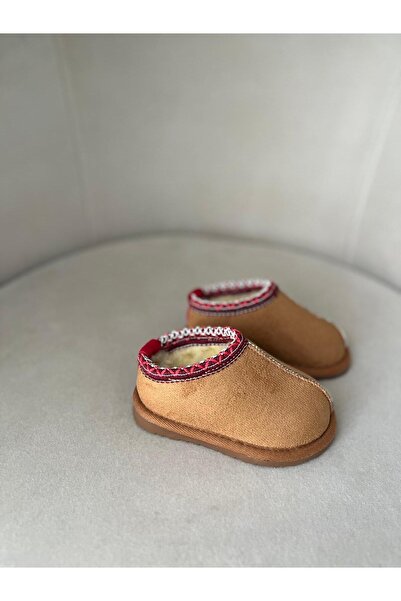 Eymen kids taba içi kürklü bebek çocuk ayyakkabı bot