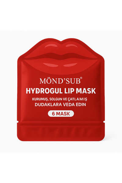 MondSub Hyaluronik Dudak Bakım Maskesi kurumuş solgun dudağa son