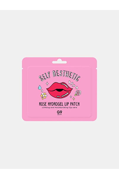 G9 SKIN Self Aesthetic Rose Hydrogel Lip Patch 3g (Gül Özlü Hidrojel Dudak Ma...