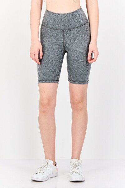 adidas شورت رياضي نسائي مناسب للتدريب على ركوب الدراجات النارية، رمادي