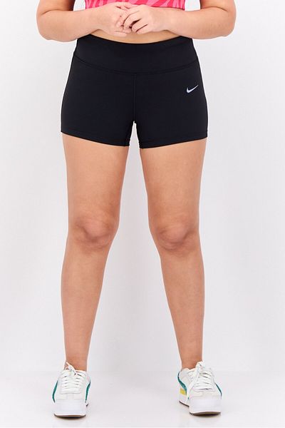 Nike Women Sportswear Fit Pull On Training Shorts, Black