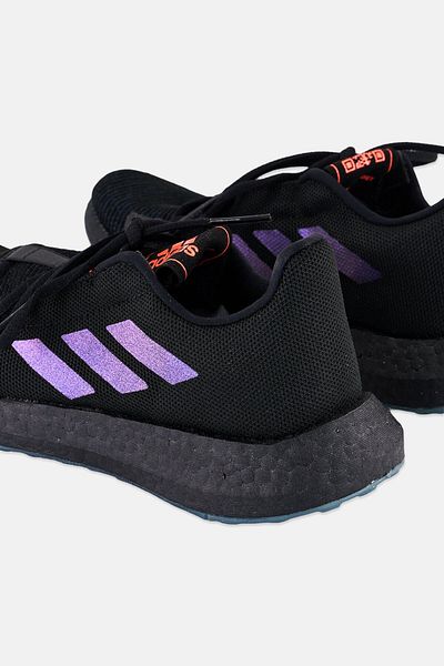 adidas Men Senseboost Go Lace Up Running Shoes, Black