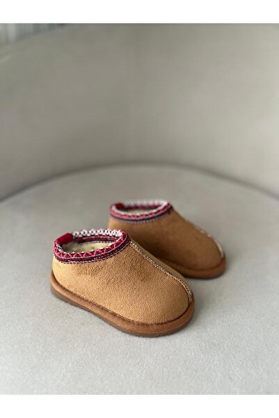 Eymen kids taba içi kürklü bebek çocuk ayyakkabı bot