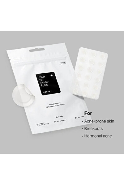 Cosrx Plasturi anti acnee COSRX Clear Fit Master Patch, 18 buc