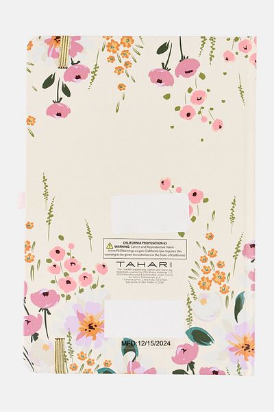 Tahari Life Is Beautiful Bind Notebook, Multicolor