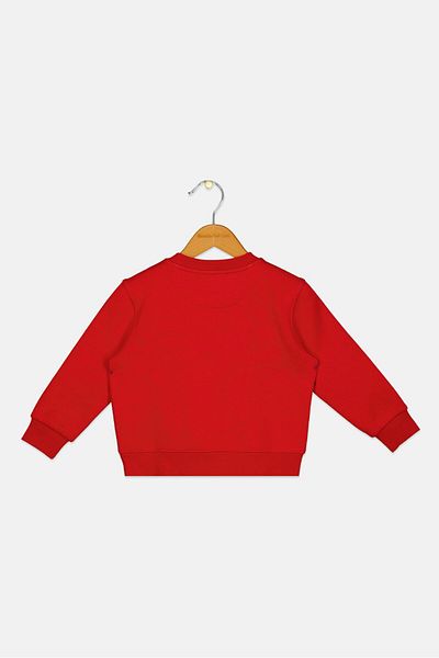 Esprit Kids Boy Brand Logo Sweatshirt, Red