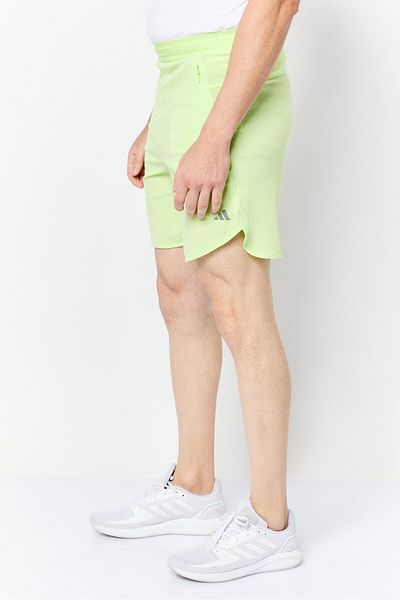 adidas Men Sportswear Fit 7 Inseam Training Shorts, Lime Green