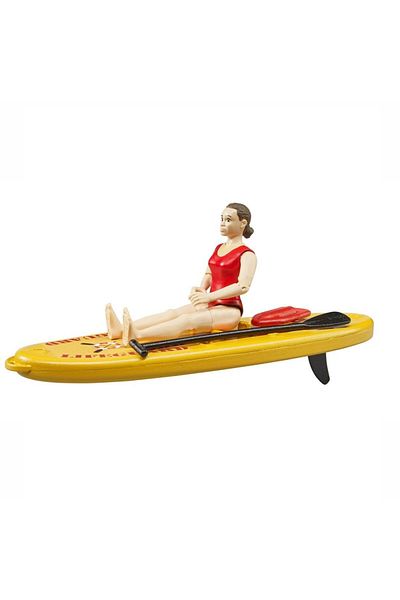 Bruder Life Guard and Surfboard 62785