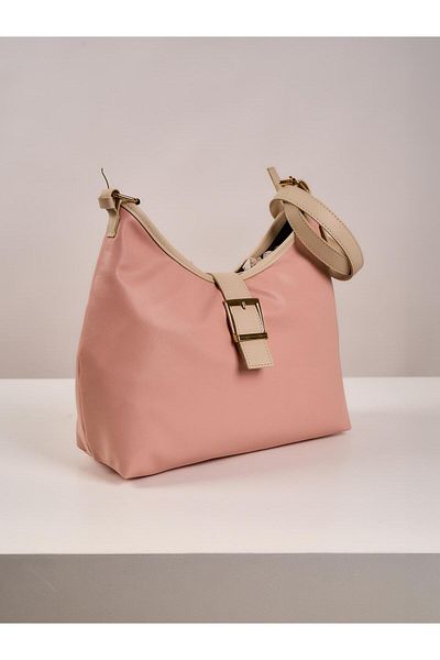 Mojeva Dina Model Lined Belt Detail Women's Hand, Arm and Shoulder Bag