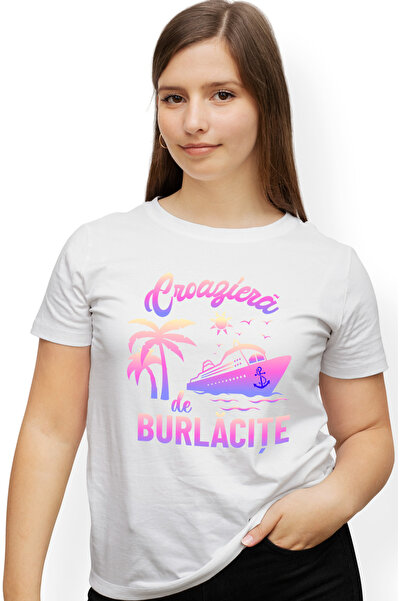 StoryGift Romania Tricou Femei Croaziera de burlacite nunta vacanta casatorie...