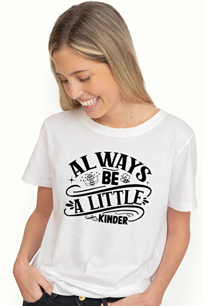 StoryGift Romania Tricou Femei cu albine si mesajul "Fii mereu putin mai bun"...