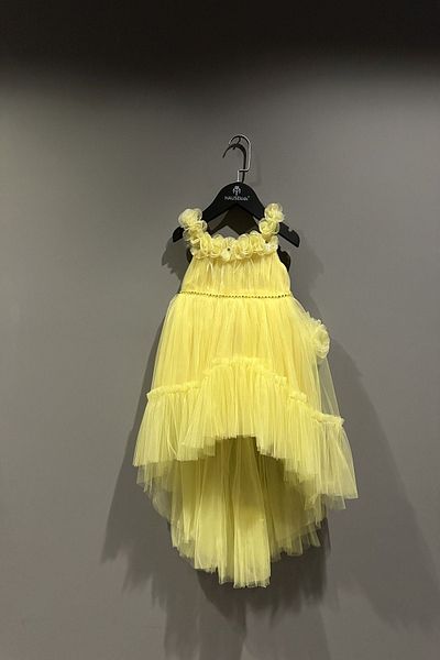 HAUSEkids 2-6 ani Emily Lina Rochie de seara fetita-Galben