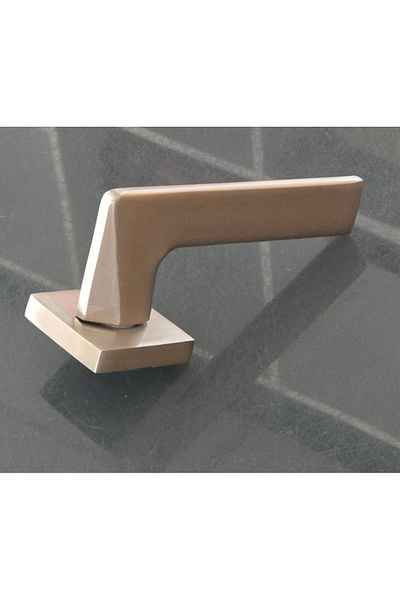ARON New Tria Slim Luxury Square Badge Room Type (Inox) Door Handle Aluminum Stainless