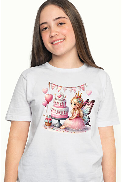 StoryGift Romania Tricou Femei cu o fetita dragalasa, zana, aripi de fluture,...