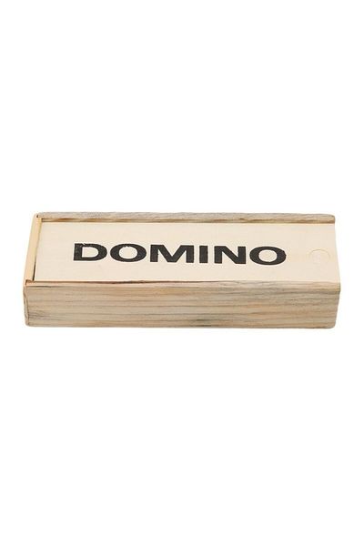 zola Joc Domino, 24 piese, lemn, 14.5x5x3 cm