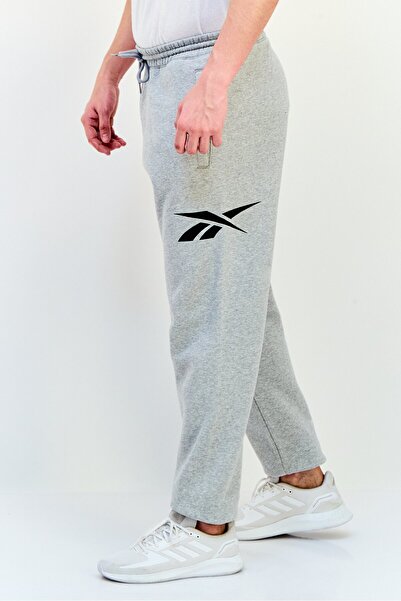 Reebok Men Sportswear Fit Outdoor Sweatpants, Grey