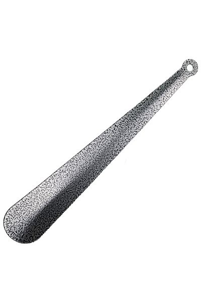 PUFO Metal Shoe Rack 45 Cm Long For Shoes, Silver/black