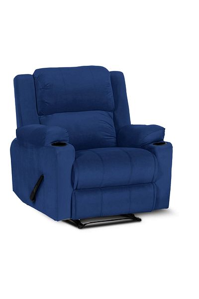 Lazy Vibes Zenrest Luxury Rocking & Swivel Recliner Chair with Cup Holder | Your Comfort Unlimited