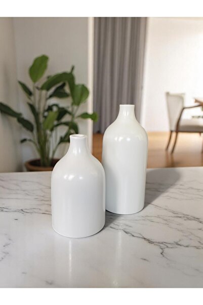 Sienta Home Dekoratif Ahşap 2’li Vazo