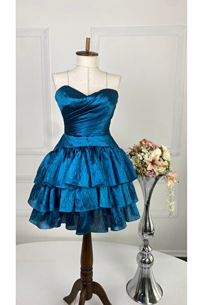 Fablishe Timeless Grace Kısa Nişan Elbisesi