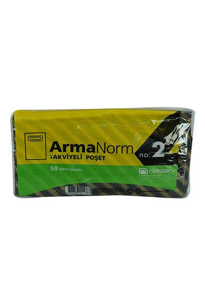 LokmanAVM ArmaNorm Reinforced Bag Bag Mixed Pattern Color 35X25 50 Pieces No:2